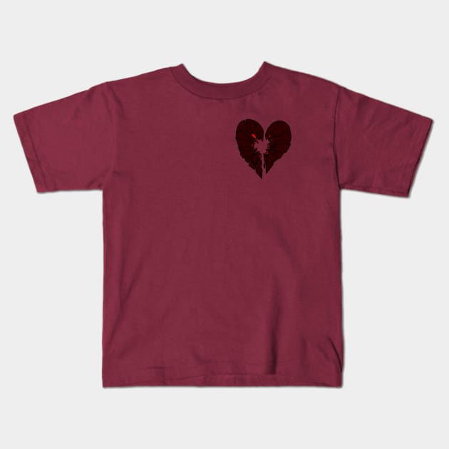 Broken Heart Kids T-Shirt by psanchez